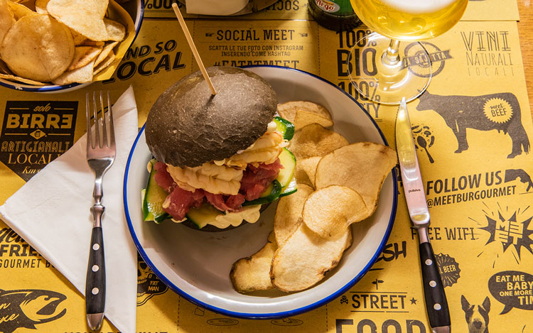 hamburger al primo posto