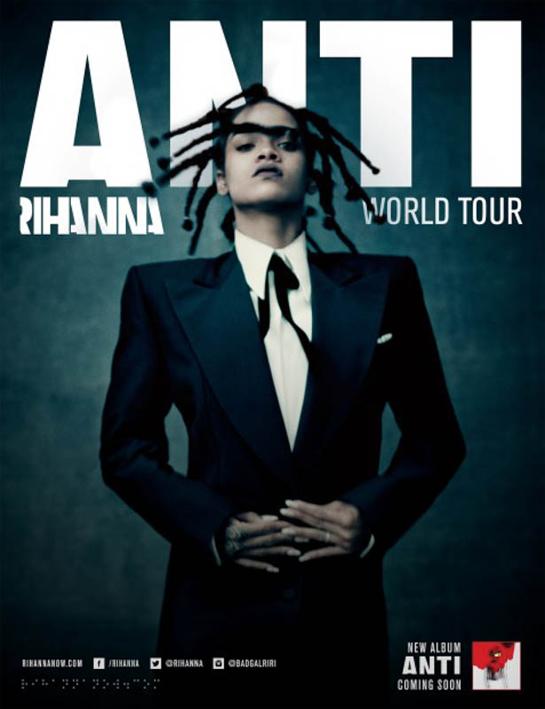 RIHANNA ANTI WORLD TOUR - GALLERY - NEROSPINTO