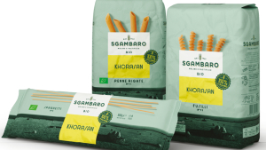 Due ricette firmate Sgambaro con pasta di grano Khorasan, 100% italiano e biologico|||