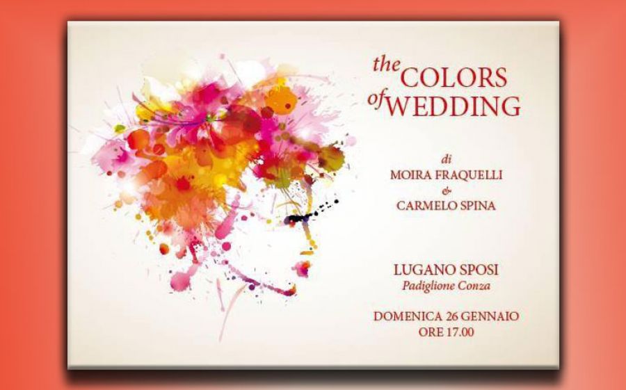 The colors of wedding, lo show di Moira Fraquelli e Beat Wust andato in scena a Lugano sposi