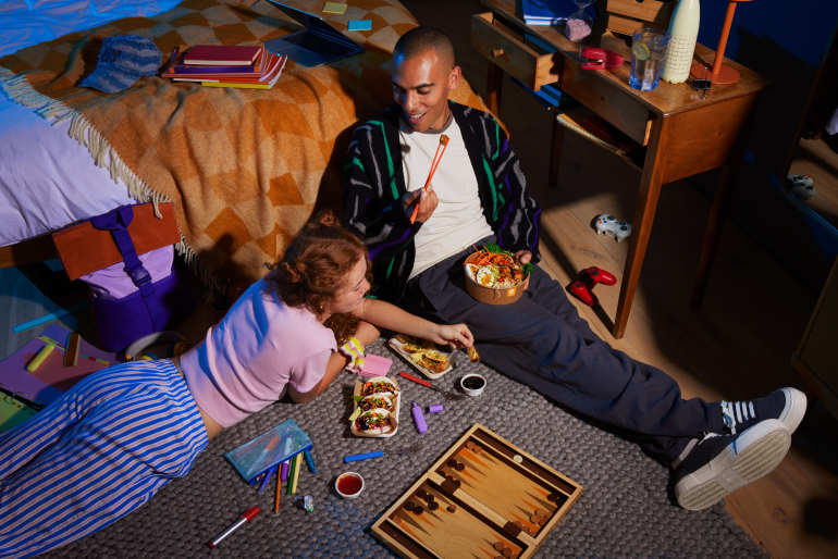 Food delivery, il cibo come coccola e antistress|||