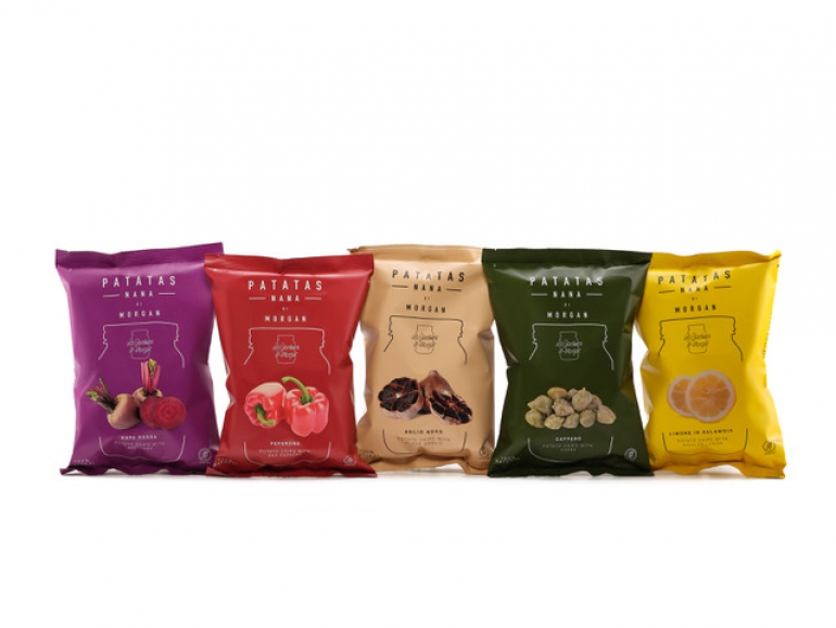 Le chips di Patatas Nana si uniscono alle Verdure di Morgan: l'incontro di due eccellenze|||