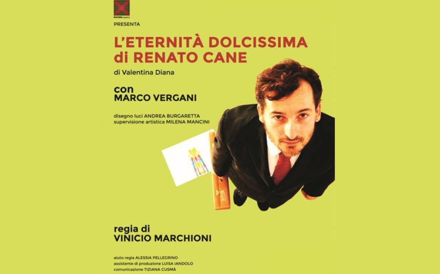 L’eternità dolcissima di Renato Cane, al Teatro Puccini arriva lo spettacolo con Marco Vergani