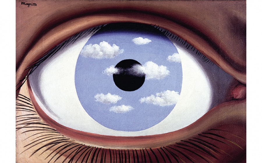 René Magritte, Il falso specchio