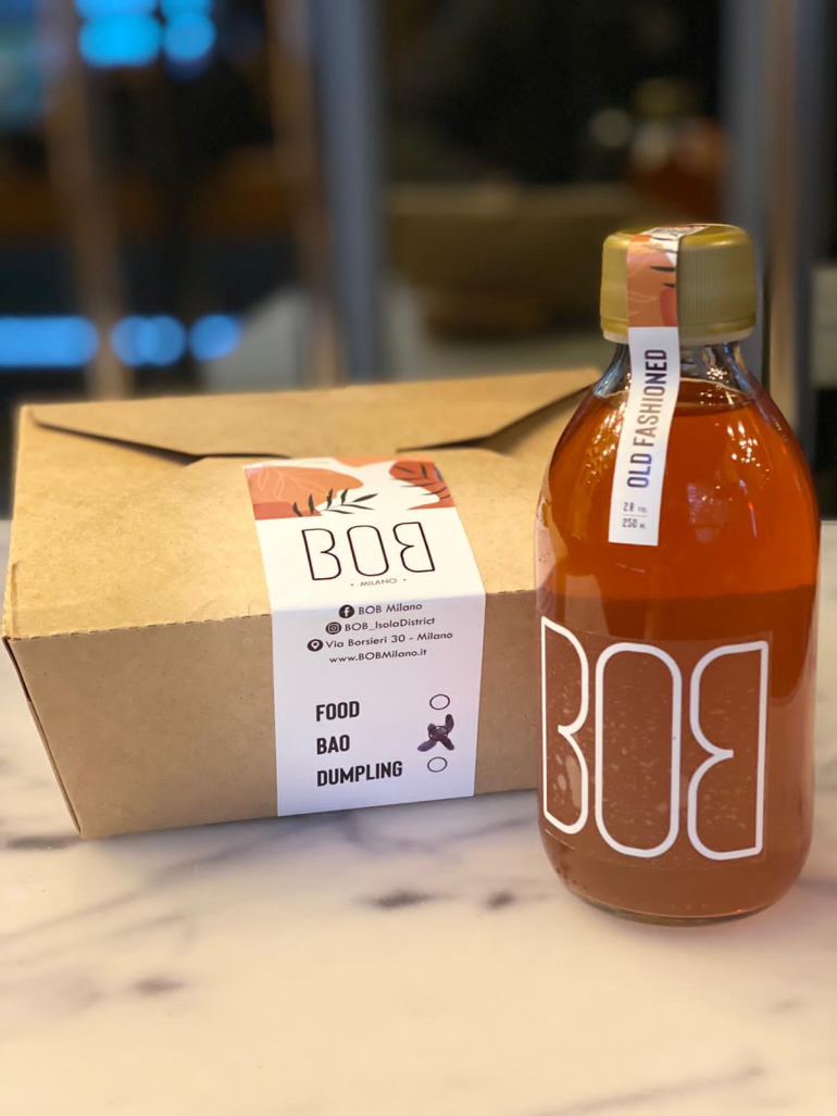 Cocktail e bao cinesi: il delivery di BOB Milano