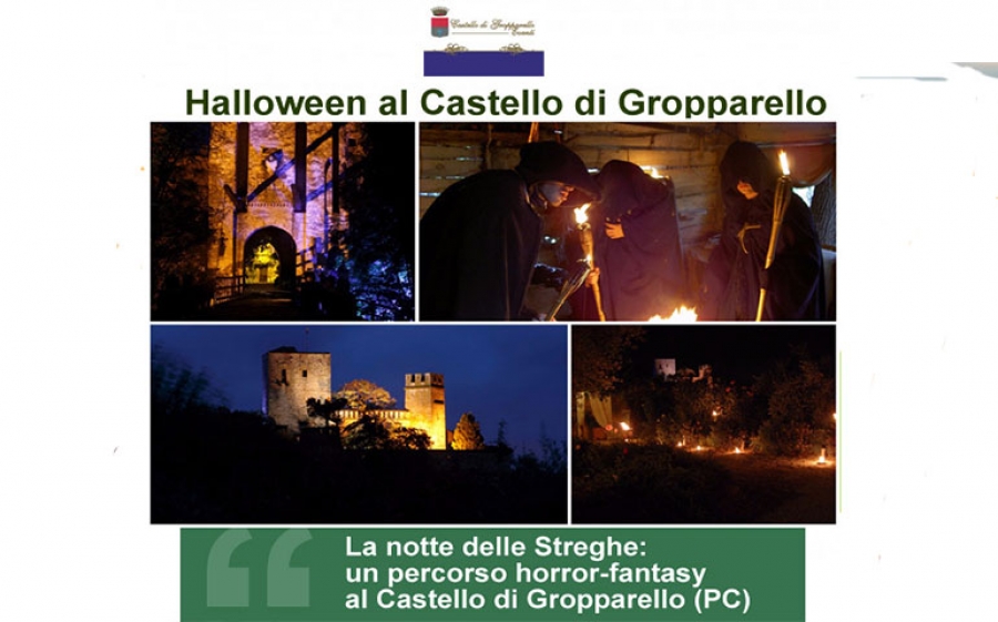 La notte delle Streghe: un percorso horror-fantasy al Castello di Gropparello (PC)|||