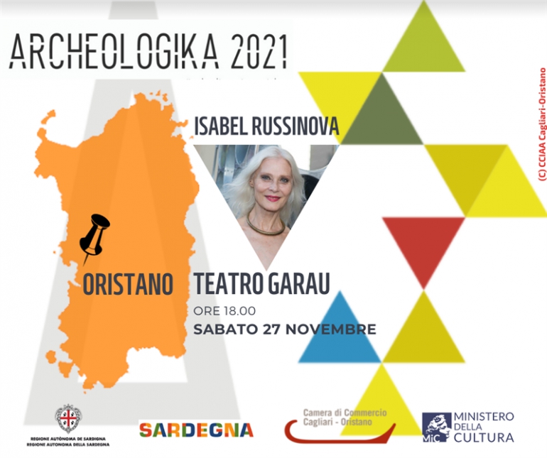 Archeologika 2021 fa tappa Al Teatro Garau di Oristano con “Sulle ali di Esperide”, di e con Isabel Russinova