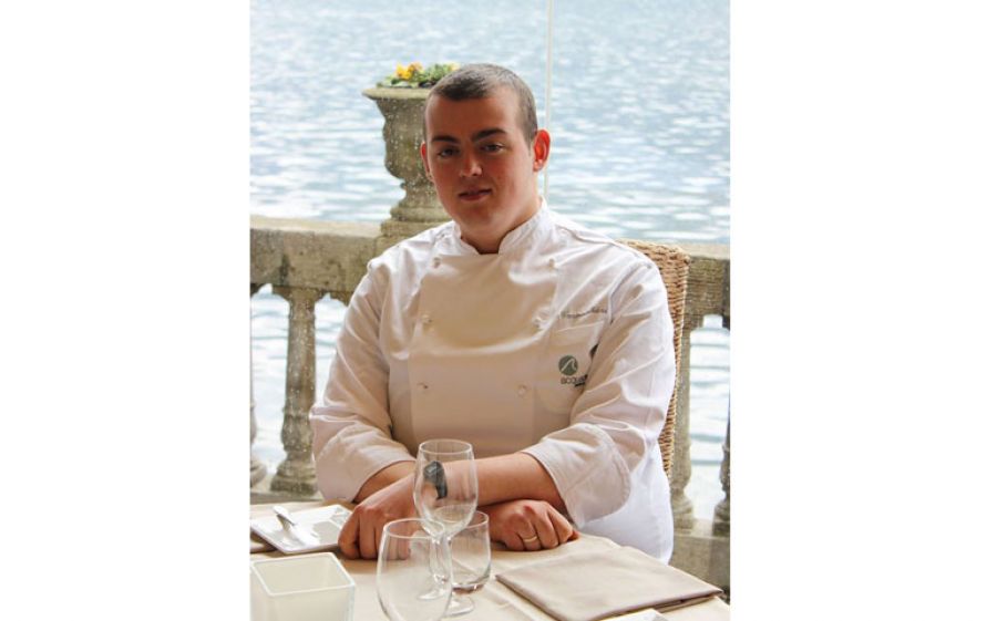 Il giovane chef comasco Davide Caranchini è in finale al Premio Birra Moretti Grand Cru 2014