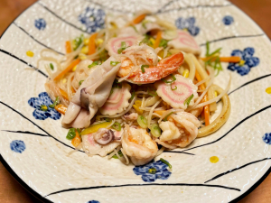 A Milano i noodles fatti a mano di Mani in Noodles|||