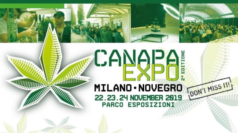 Canapa Expo 2019, dal 22 al 24 novembre a Milano