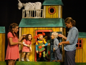 Lo spettacolo teatrale di Pippi Calzelunghe|||